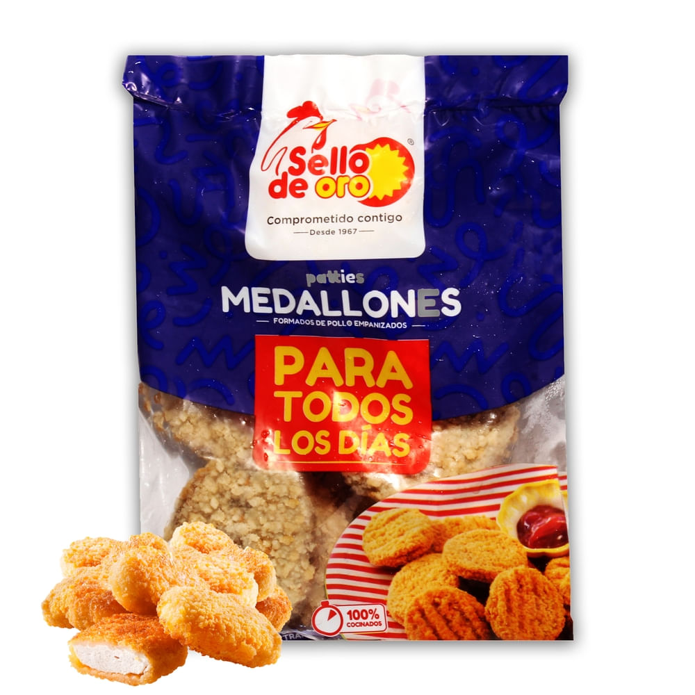 Medallon Sello De Oro De 10 Unidades - 195g