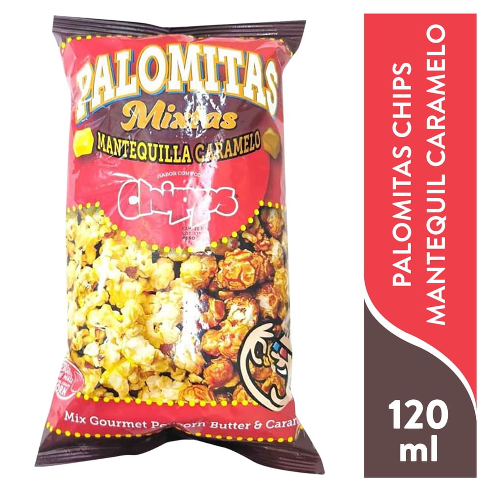Palomitas Chips sabor mantequilla y caramelo - 235 g