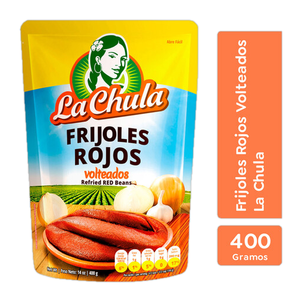 Frijol Rojo Volteado La Chula 400 g
