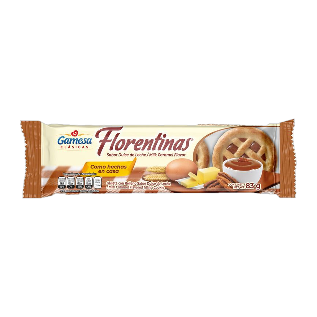 Galleta Florentinas Con Cajeta 83 g