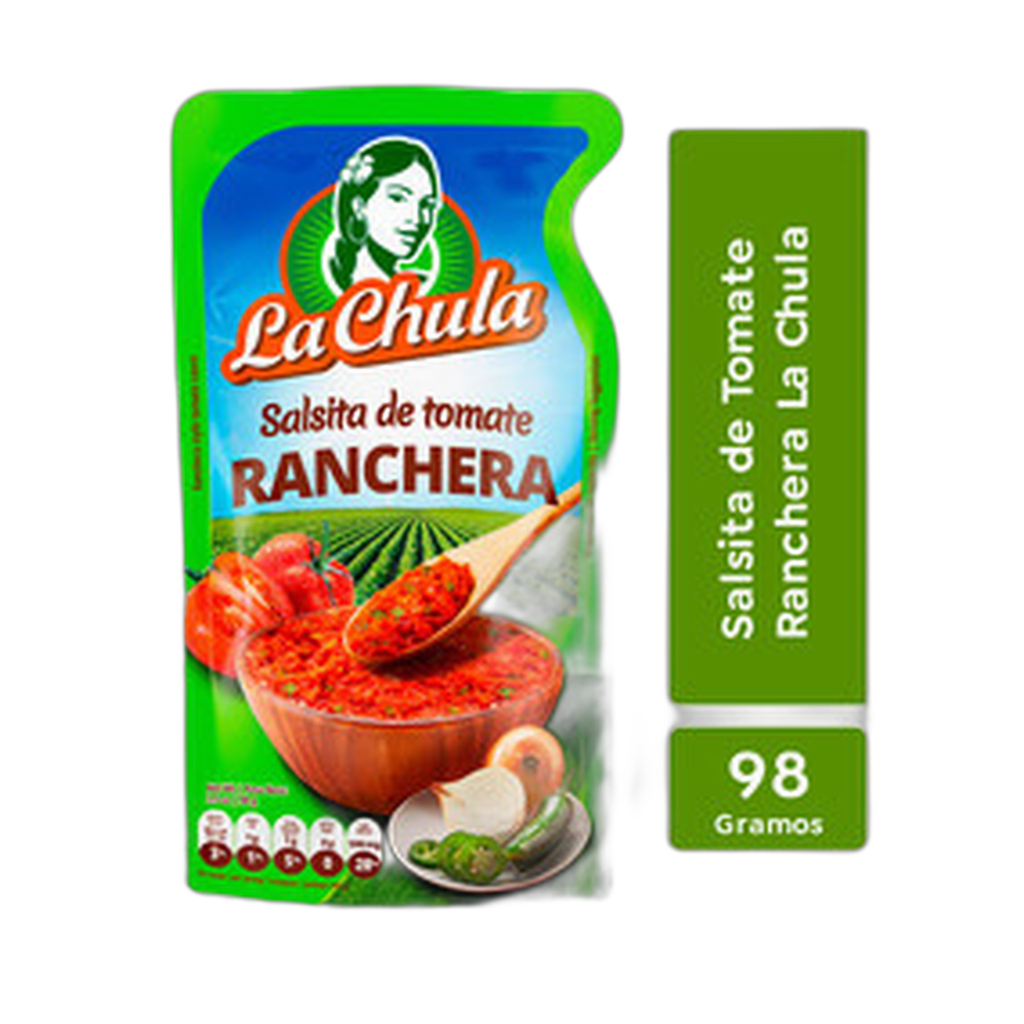Salsa De Tomate La Chula Ranchera 98 g