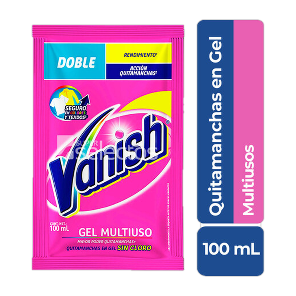 Removedor De Manchas Vanish Pink Liquido Populino 100 mL