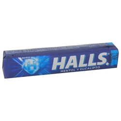 Caramelo Halls Menta 9S Barra 25.2 g