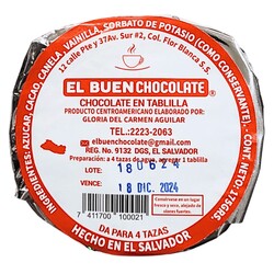 Chocolate En Tablilla 