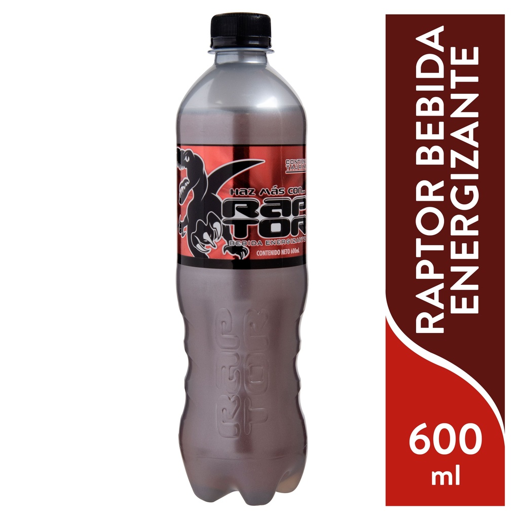 Bebida Raptor Energetica Original - 600 ml