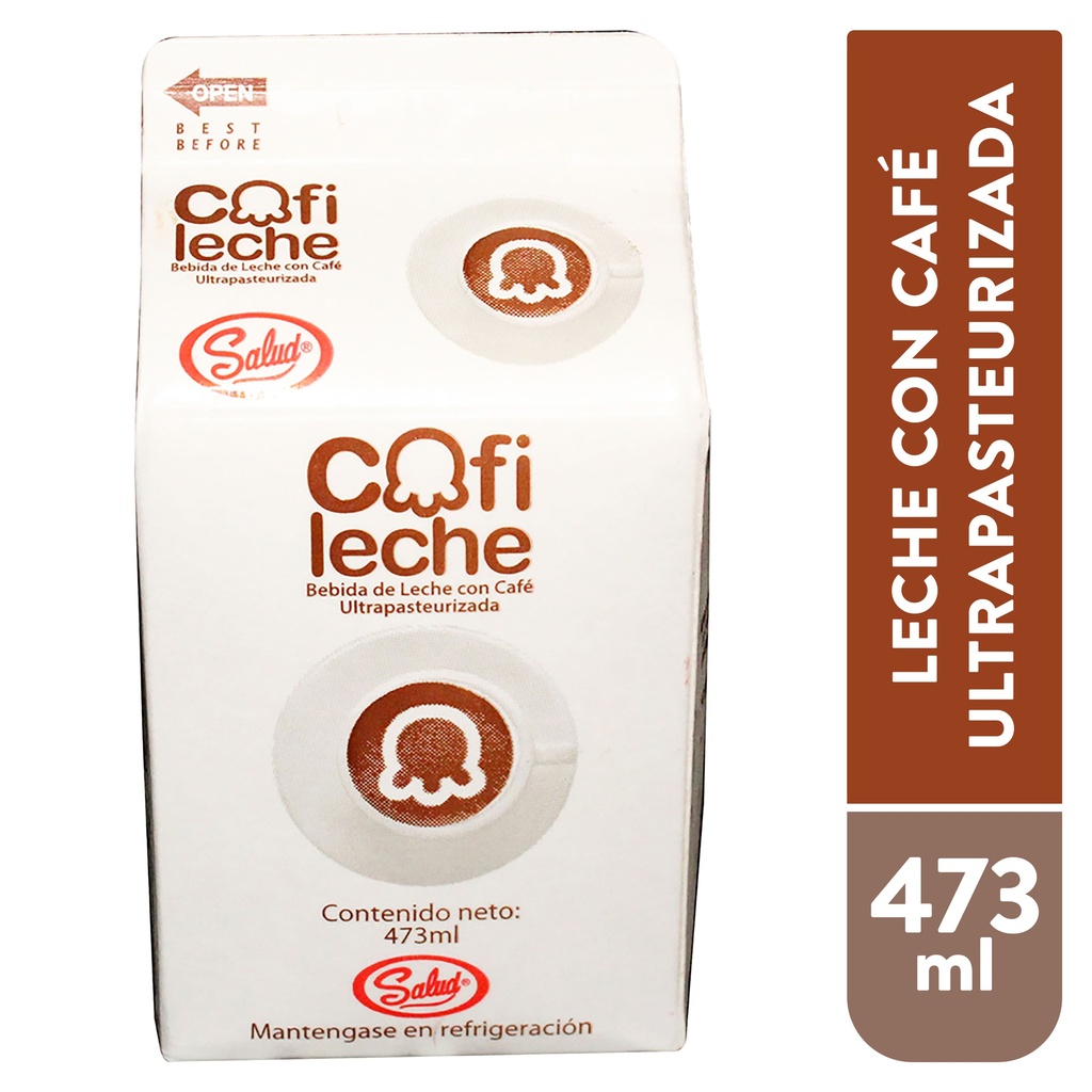 Bebida saborizada Cofileche Salud Carton - 473 ml