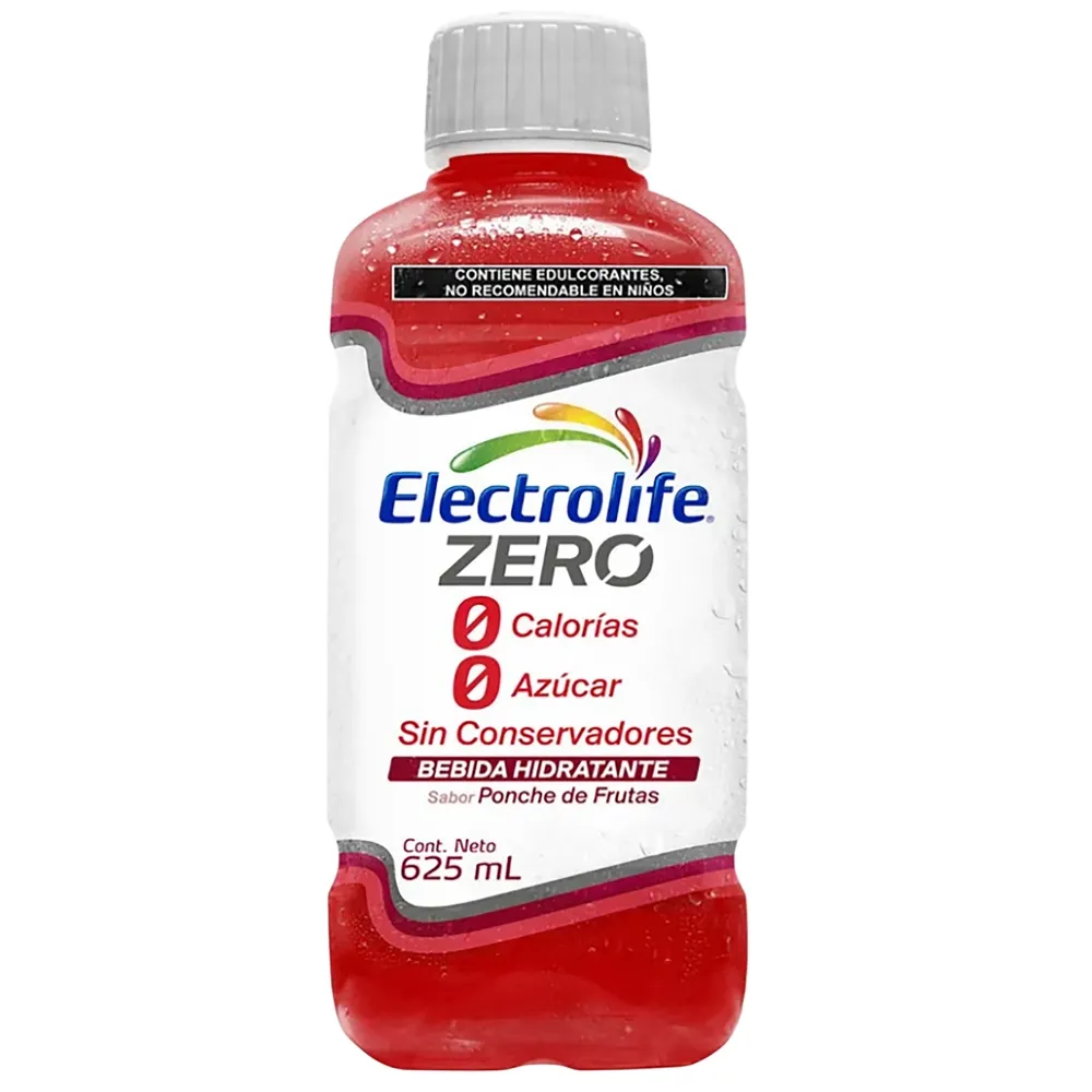 ELECTROLIFE ZERO PONCHE DE FRUTAS 625 ml