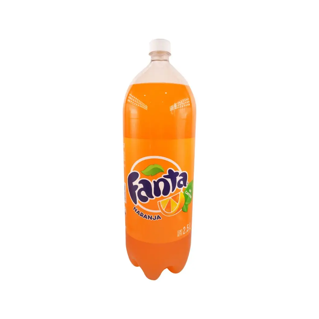 Gaseosa Fanta Naranja 2.5 L Pet
