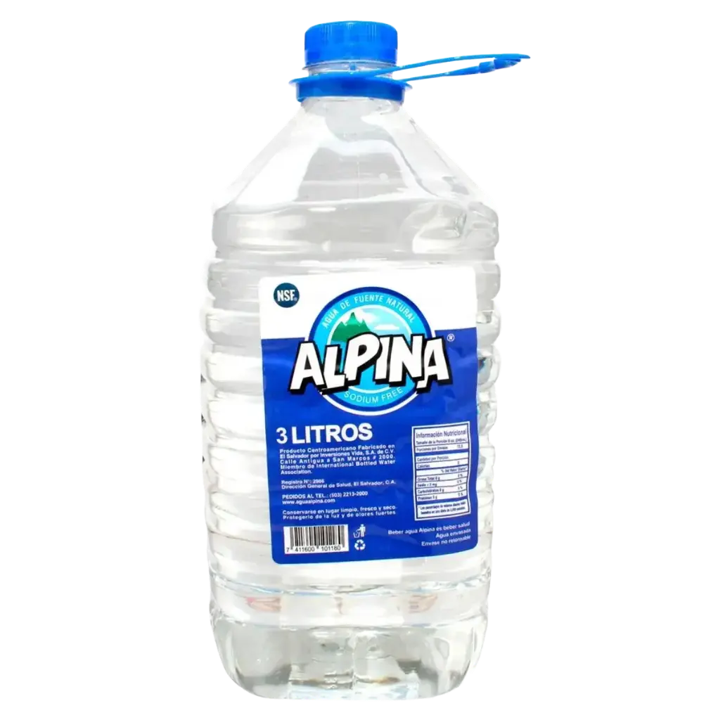 Agua Pura Alpina 3 L Pet