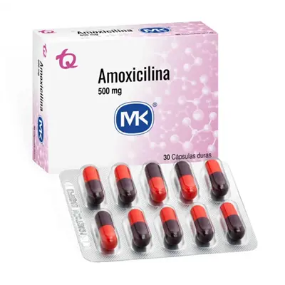 Amoxicilina MK 500 mg