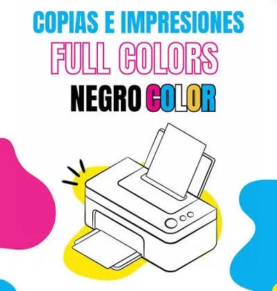 Copia e Impresion a Color y Blanco/Negro