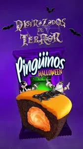 Pinguino Sabor Naranja Edicion Halloween 80 g