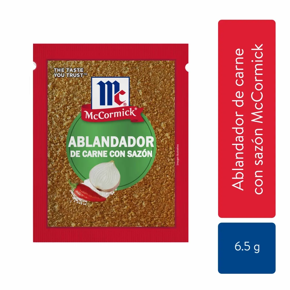 Ablandador McCormick de carne con sazón - 6.5 g