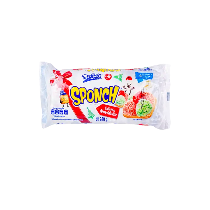 Galleta Marisela Sponch Navideña- 90 g