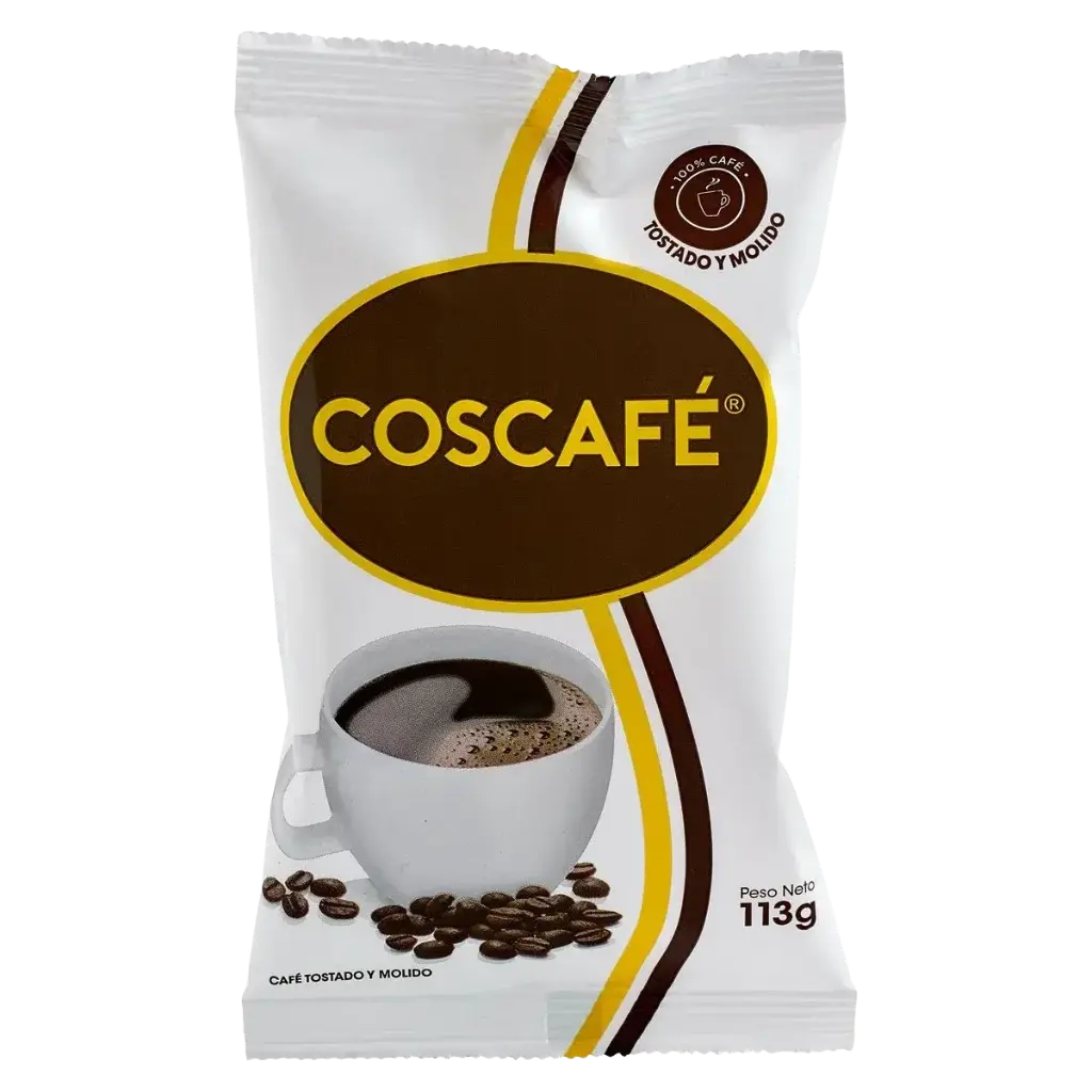 Cafe Tostado Y Molido Coscafe 113 g Bolsa