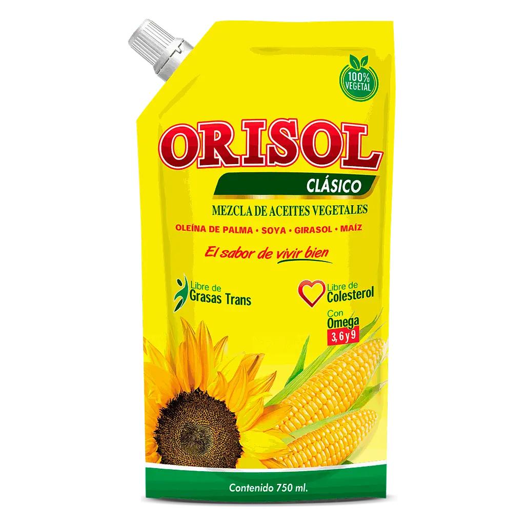Aceite Orisol Clasico 700 mL Bolsa