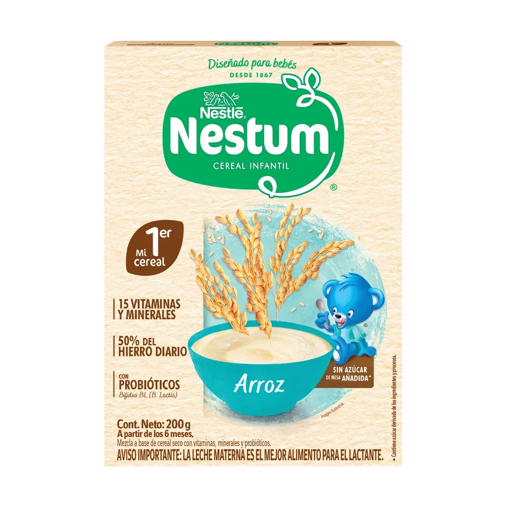Cereal Infantil NESTUM® Arroz Caja - 200 g