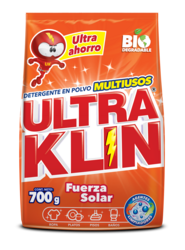 Detergente En Polvo Ultraklin Fuerza Vital 700 g