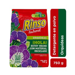 Detergente Polvo Rinso Natural Orquideas 700 g