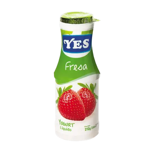 Yogurt Líquido Yes Fresa 212 g