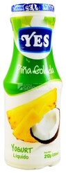 Yogurt Líquido Yes Piña Colada 212 g