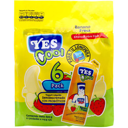Yogurt Yes Cool Banano Fresa unidad