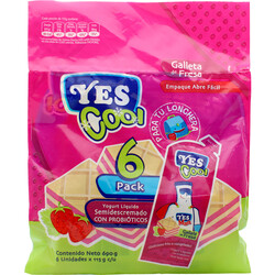 Yogurt Yes Cool Galleta Fresa unidad