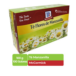 Te Flor Manzanilla Mccormick 1 Sobre