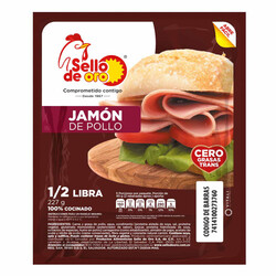 Jamon De Pollo Sello De Oro 227 g