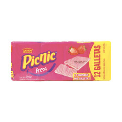 GALLETA PICNIC FRESA 26g UNIDAD