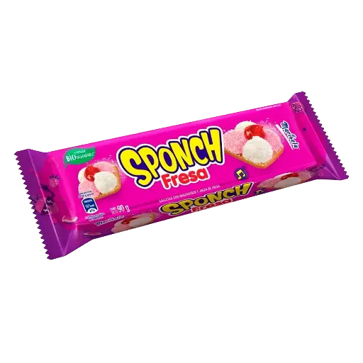 GALLETAS SPONCH FRESA MARISELA 90 G