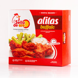 Alitas Pollo Buffalo Sello De Oro 215 g