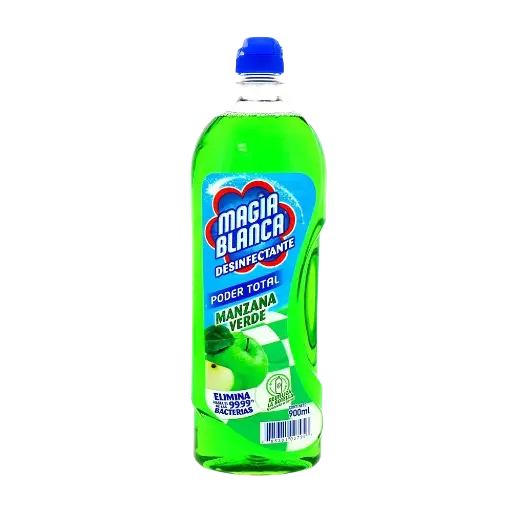 Desinfectante Magia Blanca Manzana 900 mL Botella
