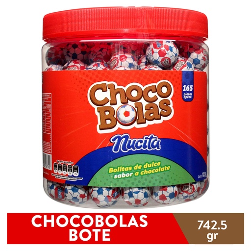 Dulces Nucitas choco bolas - UNIDAD