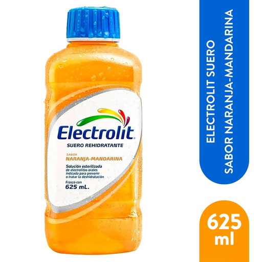 Electrolit Suero Naranja Mandarina 625ml