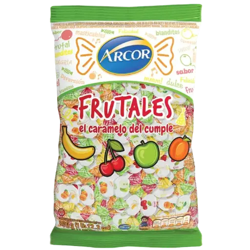 CARAMELO MASTICABLE DE FRUTAS Unidad