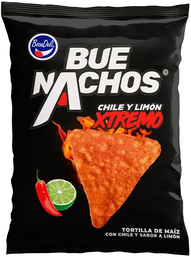 Buenachos Chile y Limón Xtremo Bocadeli 22g 