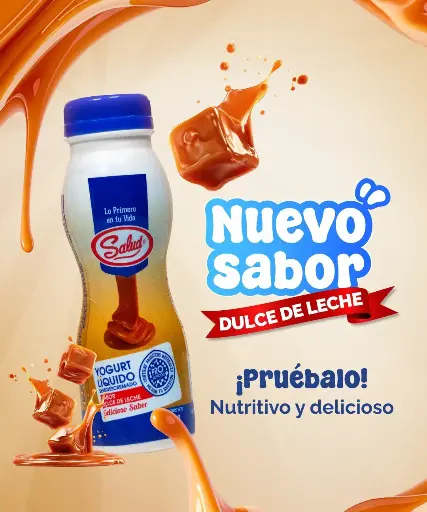 Yogurt Liquido Salud Dulce de leche 212 g unidad