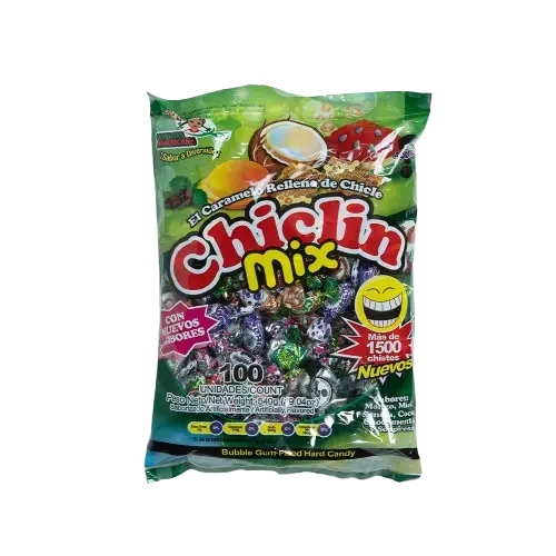 DULCES  CHICLIN MIX SURTIDO UNIDAD