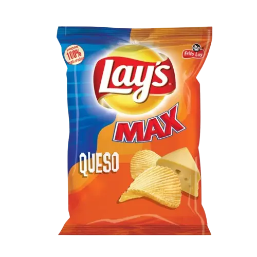 Papas Lays Max Queso Frito Lay 18 g