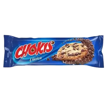 Galleta Con Chispas Sabor Chocolate Clasica Chokis 28 g