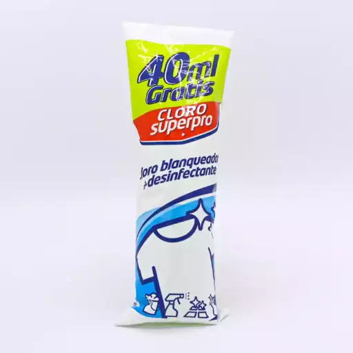 Cloro Superpro 220 ml pack 12 unidades