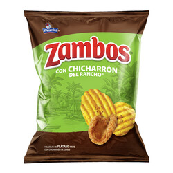 Platanos con Chicharron Zambos Yummies 19 g