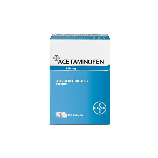 Acetaminofen Bayer 500mg