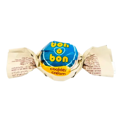 Chocolate Bon O Bon cookies & cream Unidad 15 g