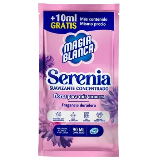 Suavizante Liquido Serenia 90 mL
