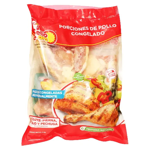 Muslo y Pierna De Pollo Sello de oro 1 Libra 