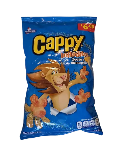 CAPPY INFLADITO QUESO YUMMIES 16 g 