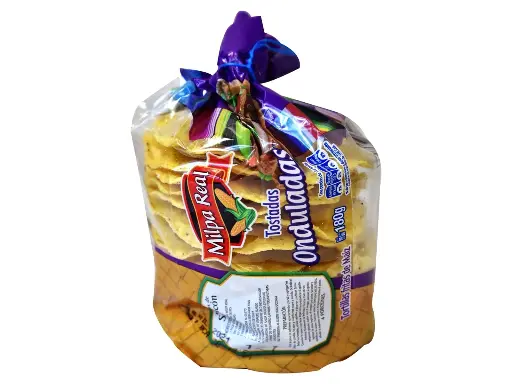 TOSTADAS ONDULADAS MILPA REAL 180 g