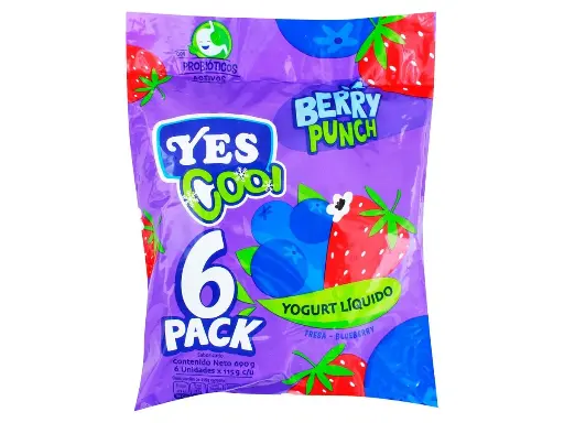 Yogurt Yes Cool Berry Punch unidad